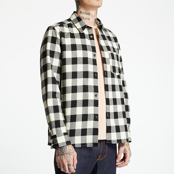 A.P.C Wool Checked Overshirt - Picture 1 of 8